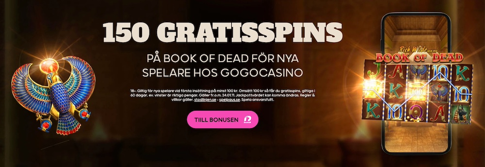 GoGo casino freespins 150